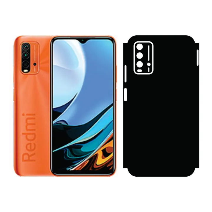 Xiaomi Redmi Note 10 Pro Back Paper BWS Carbon Black Sheet Anti-stain ...