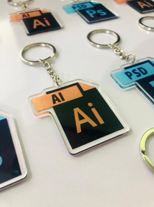 Software%20Photoshop%20AI%20Adobe%20Design%20Acrylic%20Keychain%20-%20Image%204