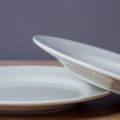6pcs Set of 10/8/7 Inch Plain White Bone Kitchen Plates Ceramic Tableware Restaurant White Plates Dessert Plates Microwave Safe. 