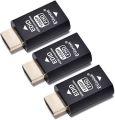 EVanlak Hdmi Edid Emulator Passthrough 3rd Generrtion Premium Aluminum Eliminated Emulator Adapter Work with Mac Thunderbolt to HDMI Switches/Extender/AV Receiver/Video Splitters 1080- 3840x2160@60H. 