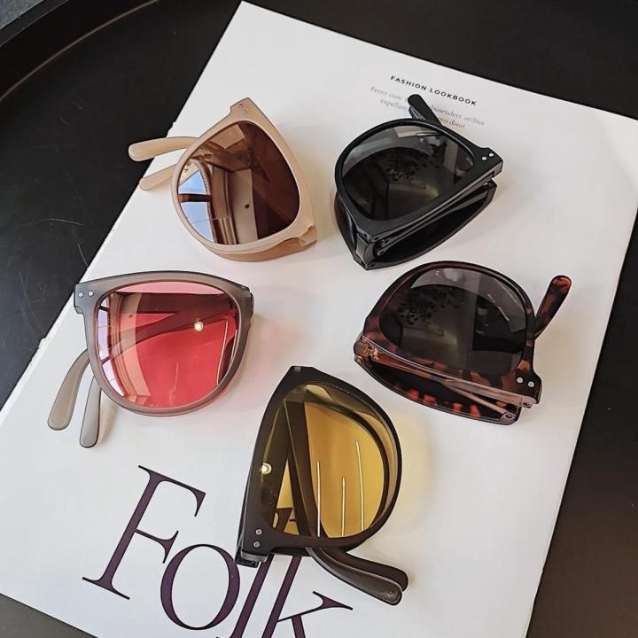 Folding sunglasses cheap best sale