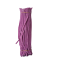 Pack of 100 - Pipe Cleaner velvet Sticks. 