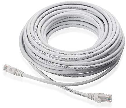 Ethernet High-Speed LAN Patch Cable for High-Speed Internet With RJ45 Connector Attached – Lengths Available: (1.5M) (3M) (5M) (10M) (15M) (20M)