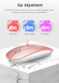 M103 2.4G Wireless Mouse Slient Button USB Rechargeable Mini Mouse exquisite workmanship. 