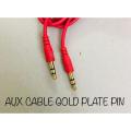 Universal 3.5mm Auxiliary Cable Audio Cable Male To Male Flat Aux Cable. 