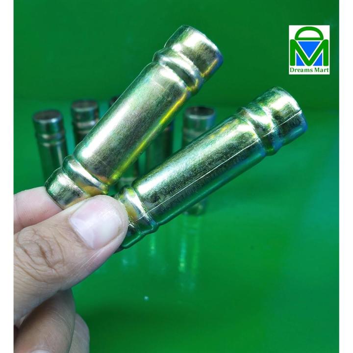 DreamsMart Bulk Pack of 10pcs Metal 3/4 inch 0.75 inch Water Pipe Connector Oil Air Pipe Straight Connection Hose Connector Jointer