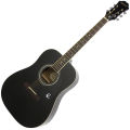 Epiphone Dr-100 Dreadnought Acoustic Guitar – Black. 