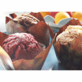 Tulip Cupcake Liners with Golden Model - 50 Standard size of Tulip Cupcake Wrappers Made from Premium Greaseproof Paper with Golden Model - Perfect Muffin Baking Cups for Every Festive Occasion. 