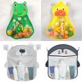 Baby Bath Toys For Kids Storage Bag Bathroom Mesh Bag Duck Shark Strong Suction Cups Net Summer Bathtub Water Game Toy Organizer. 