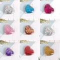 Water Glitter Heart Shape Pop Socket for Girls, Mobile/Tablet Stand, Anti-Slip, Reusable Adhesive. 