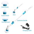 New Electric Spin Scrubber Turbo Scrub Cleaning Brush Wireless Rechargeable Bathroom Cleaner with Extension Handle Adaptive Brush long handle brush. 