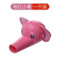 Children's Shower Splash Prevention Filter Water Diversion Extender Baby Duckling Cute Cartoon Silicone Faucet Wash basin. 