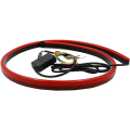 Universal Rear Car Spoiler Led Kit Light Trunk Lip - Flow Turn Signal Warning Lights - 12V. 