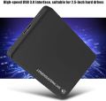 HDD SSD USB 3.0 Portable External Case Enclosure Box Original Kit for 2.5" SATA Hard Drive Upto 2 TB Hard Disk 5 Gbps High Speed Super Fast Slim Portable Fancy Smart Data Transfer Mobile OTG Supported Laptop Desktop PC. 