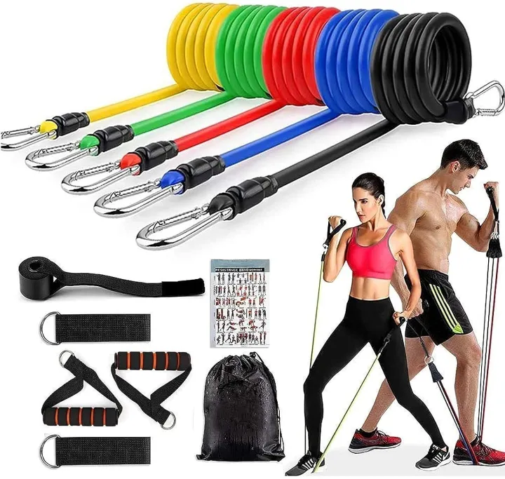 11%20Piece%20Power%20Resistance%20Band%20Set%20%20Strength%20Training%20Yoga%20%20Sports%20Fitness%20-%20Image%206