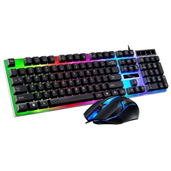 New RGB Keyboard With Colorful Mouse (Combo)