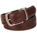 Brown Leather Strap Watch Belt And Card Holder - Premium Quality - Fashionable And Functional For Men. 