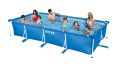INTEX 14'7" X 7'2" X 33" Metal Frame Rectangular SIZE SWIMMING POOL | Without Air Swimming Pool | swimming pool for kids. 