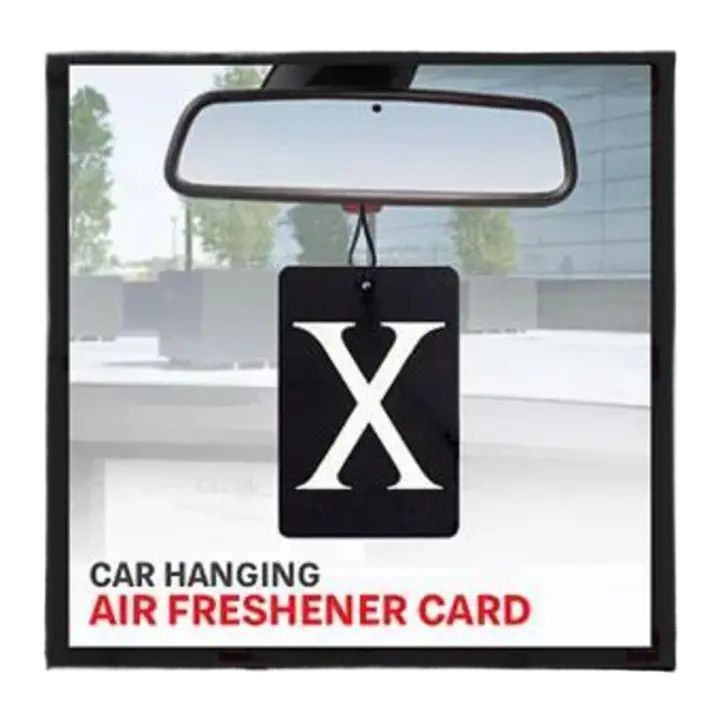 Car Hanging Air Freshener X Card Car Perfume  Fragrance Car Aroma Freshener Car Accessories