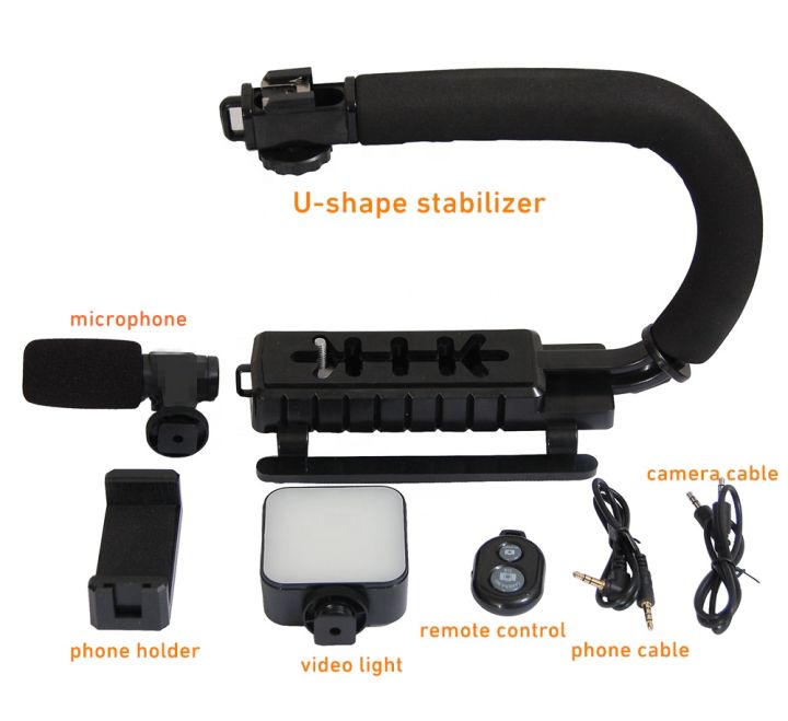 Y-49U%20U-Shaped%20Video%20Stabilizer%20Kit%20Professional%20Camera%20Rig%20Smooth%20Cinematic%20Shots%20Compatible%20with%20DSLR%20GoPro%20Smartphones%20Anti-Shake%20Grip%20for%20YouTube%20TikTok%20Vlogging%20Filmmaking%20Travel%20Content%20Creation%20-%20Image%205