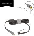 Laptop DC Cable 7.9mm Or 5.5mm With Inside Yellow Pin For Lenovo  Series. 