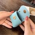 Cute Mini Coin Purses Pearl Chain Keychain Small Earphone Box Soft Leather Key Organizer Bag Key Ring Wallet Pouch. 