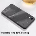 Oppo A37 Soft Matte Black Back Cover. 