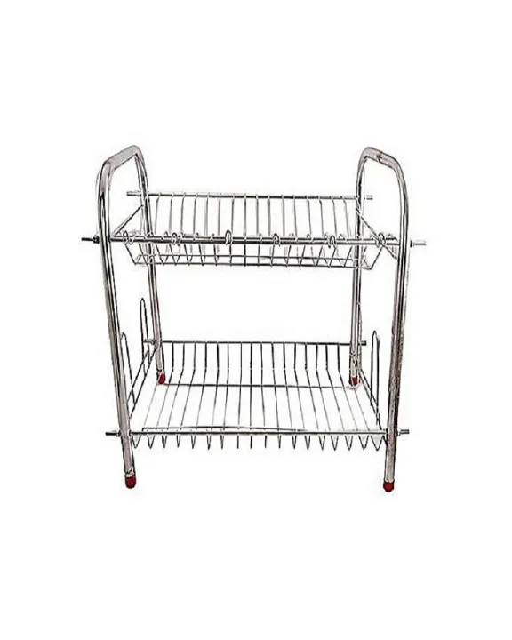 Steel Racks Daraz 2 Shelf Stain Less Steel Dish Rack | Daraz.pk