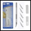 6 pcs WLXY precision art hobby knife set for crafts scrapbook & Mobile repair. 