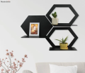 Hexagon Wall Shelf | Home Decoration art | Wall Design. 