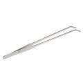 Aquarium Fish Tank Live Plants Curved Tweezers Cutting Stainless Steel 28cm - intl. 