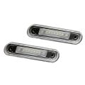Car A1248200256 LED License Number Plate Light Rear Tail Lamp for Mercedes Benz E-Class W124 W202 124800256 A128820056. 