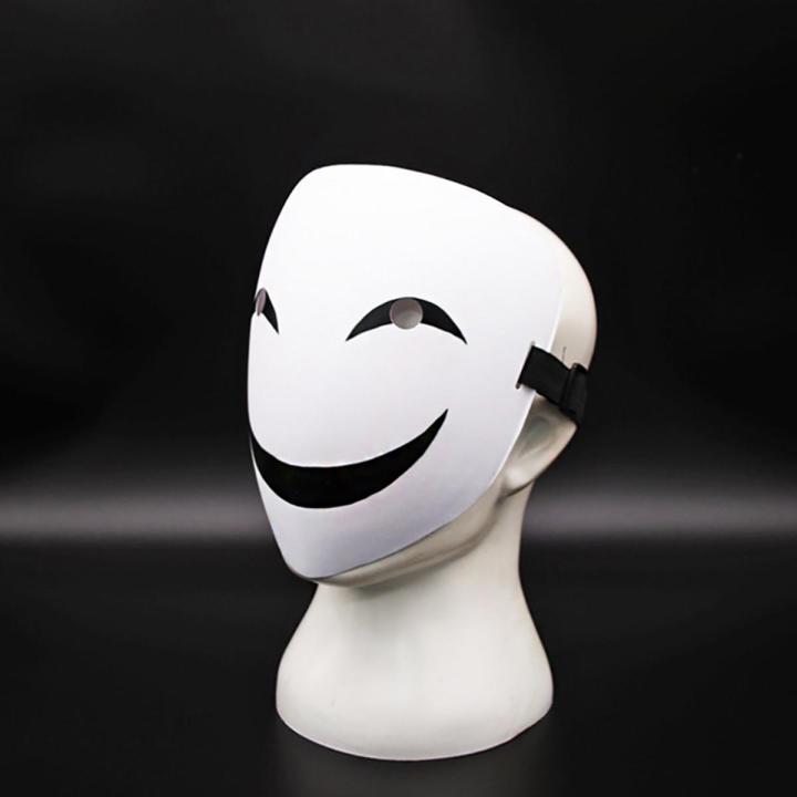Anime Black Hiruko White Mask Helmet Cosplay Costume Props Halloween Gift Fugar