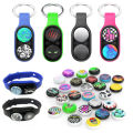YueYangSport PopPuck Hand Spinner Series Elastic Pop Puck Magnet Toy Colorful Decompression Fidget Toys For Adults Kids Christmas Gifts. 