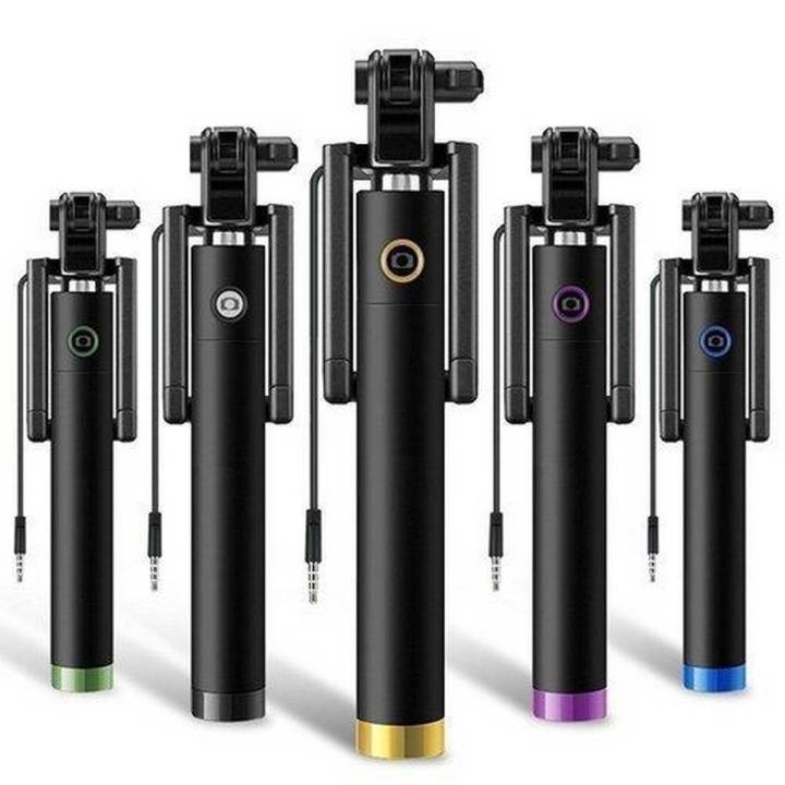Professional Long Selfie Stick for Smartphones Android & IOS Supported - Multi Color