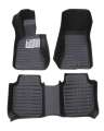 5D Custom Car Floor Mat for Toyota Corolla 2015 - 3 PCS Set. 