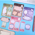 60Sheets/Book Cartoon Combo Memo Pads Kawaii Sticky Notes DIY Diary Journal Planner Decorations Korean Stationery School Office. 