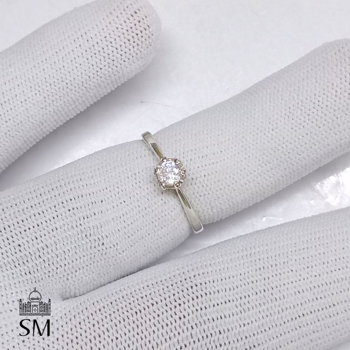 925%20Silver%20(Pure%20Chandi)%20Girls%20ring%20%7C%7C%20Women%20Ring%20%7C%7C%20Diamond%20Style%20Solitaire%20Ring%20%7C%7C%20Female%20Ring%20%7C%7C%20Wedding%20Ring%20-%20Image%203