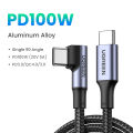UGREEN USB Type C to USB C PD 100W Cable for Samsung Galaxy S25 S24 Note 20 Nintendo Switch Fast Charger Cable for Macbook Pro Air Support Quick Charge 4.0 USB Cable. 