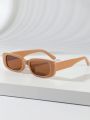 Rectangular Sunglasses - Vintage Rectangle Sunglasses for Men and Women - UV Protection Glasses - Stylish Glasses for UNISEX. 