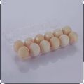 12 Pack Egg Crates, Clear Plastic Eco-Friendly 12-Cell Egg Carton Bulk, Holds Up to 12 Eggs Safely, Perfect for Family Pasture Farm Market Display. 