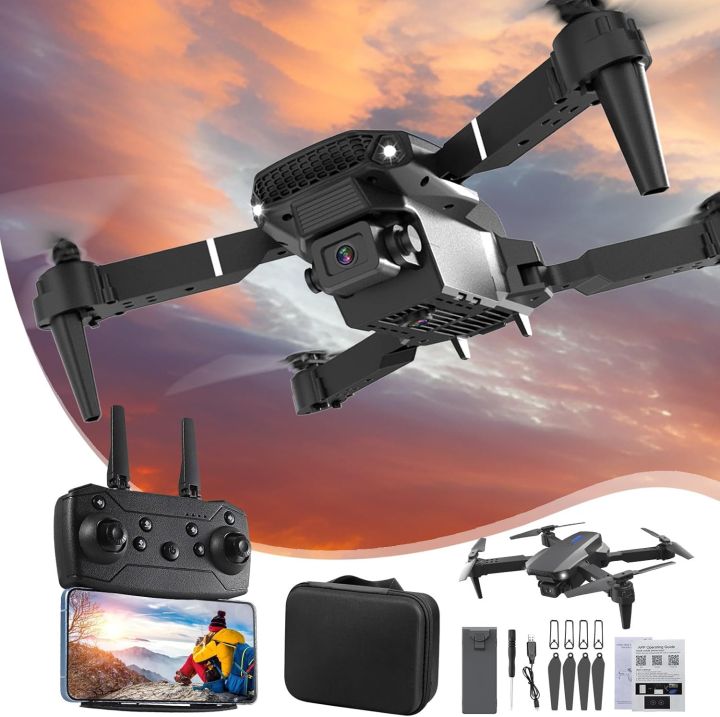 Drone%20with%20DM99%20HD%20FPV%20Camera%20Remote%20Control%20with%20Altitude%20Hold%20Headless%20Mode%20Start%20Speed%20Adjustment,%20App%20Control,%203%20Speed%20Gears,%20Gesture%20Control%20-%20Image%202