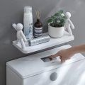 wall mounted shelf for bathroom rack self adhesive bathroom shelf for wall shelves for bathroom racks and shelves for storage shelf bathroom organizer without drill. 