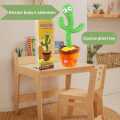 Rechargeable Cactus Baby record toy Cactus baby toy Dancing CactusToy,Talking Cactus Toys for Kids That Repeats Your Words,Dancing Cactus Plush for Babies Talking & Repeating Home Decoration Children's. 