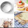 Cutter - Cookie Cutter - Cookie Pastry & Fruit Cutters Stainless Steel Silver 12 Pieces (Heart Star Circle Flower Shape ). 