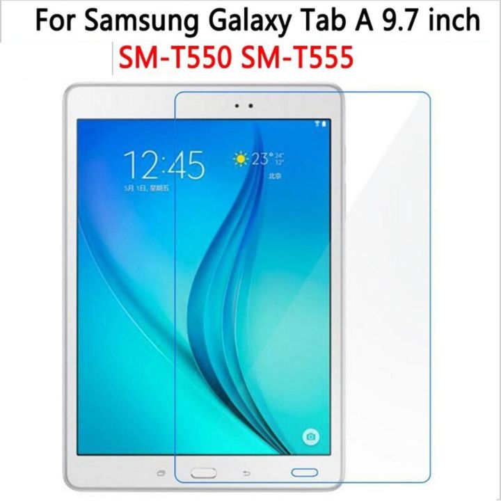 Tablet Screen Glass Protector Samsung Galaxy Tab A 2015 9.7 Inch T550 / T555 / Screen Glass Protector For Samsung Galaxy Tab A 9.7'' (SM-T550, SM-T555 ) Screen Glass Protector