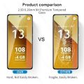 Redmy Note13 5G Case 6 In 1 Full Cover Screen Protector Tempered Glass For Xiaomi Redmi Note 13 Pro 5G 4G 6.67 Camera Lens Film. 