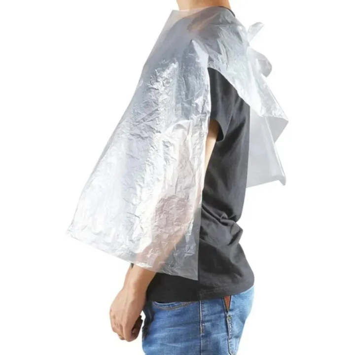 Disposable%20hair%20salon%20%20Barber%20cutting%20Cape,%20Waterproof%2050pc%20-%20Image%203