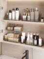 Simple mirror cabinet storage box, toilet, bathroom, sink, wall-hung non-perforated cosmetics, lipstick, oblique finishing box. 