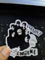 25 pcs ENHYPEN sticker pack based on park suung hoon, niki, jay, sunoo, heesung, jungwong, jake ideal for journaling, guitars, diaries, skateboards korean kpop idols music trendy aesthetic. 